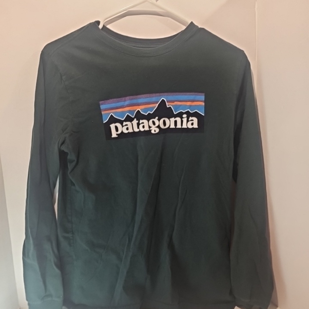 Patagonia Dark Green Graphic Tee